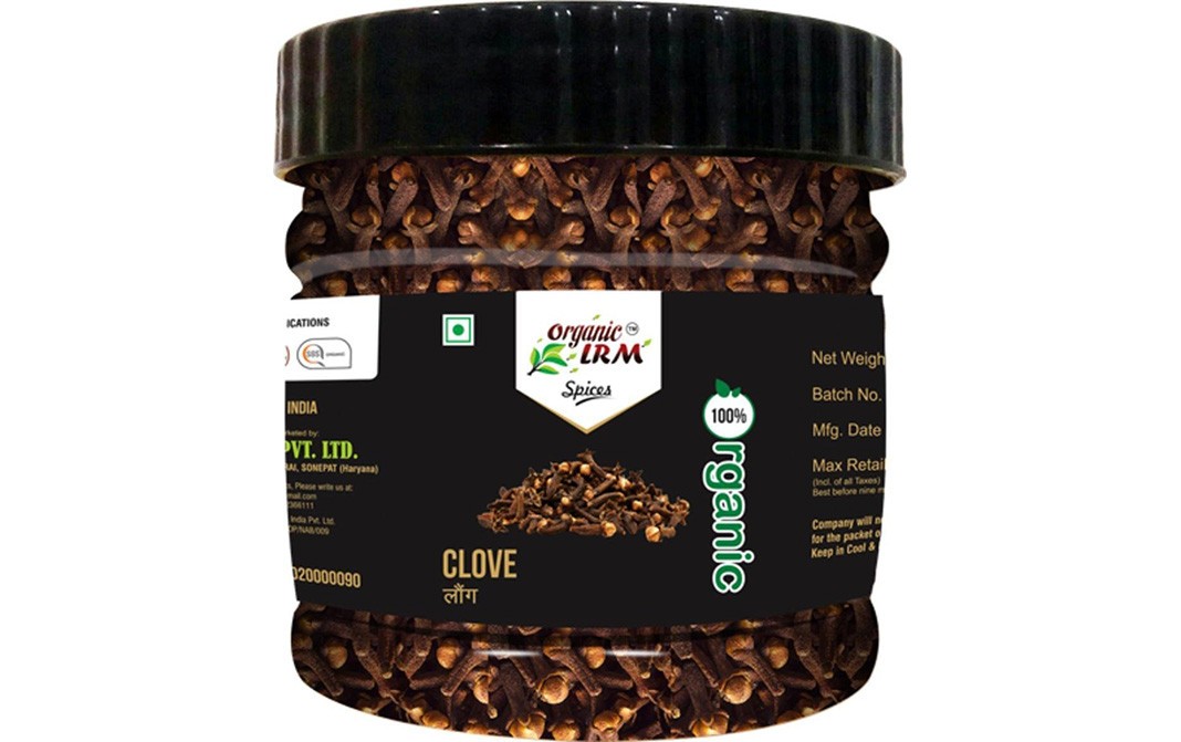 Organic LRM Clove    Glass Jar  50 grams